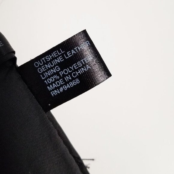 Bernardo Women's XL Suede Genuine Leather Floral Embroidered Jacket Coat Black - Picture 7 of 16